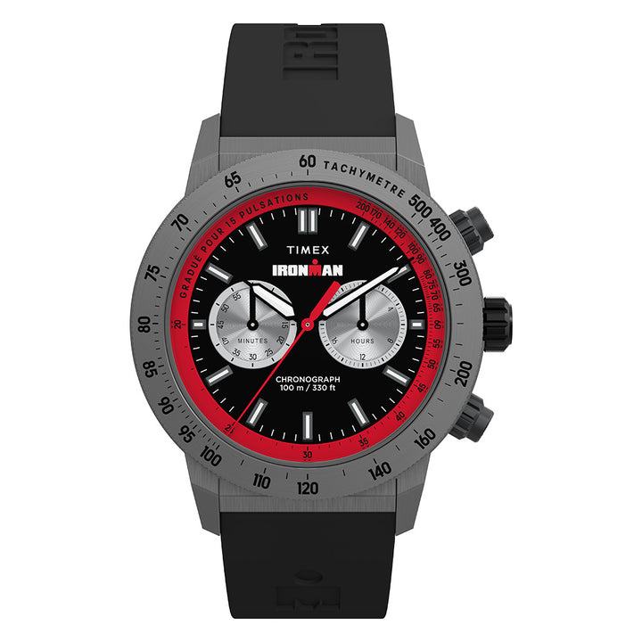 Timex® Ironman® Challenger Chronograph 44mm Silicone Band
