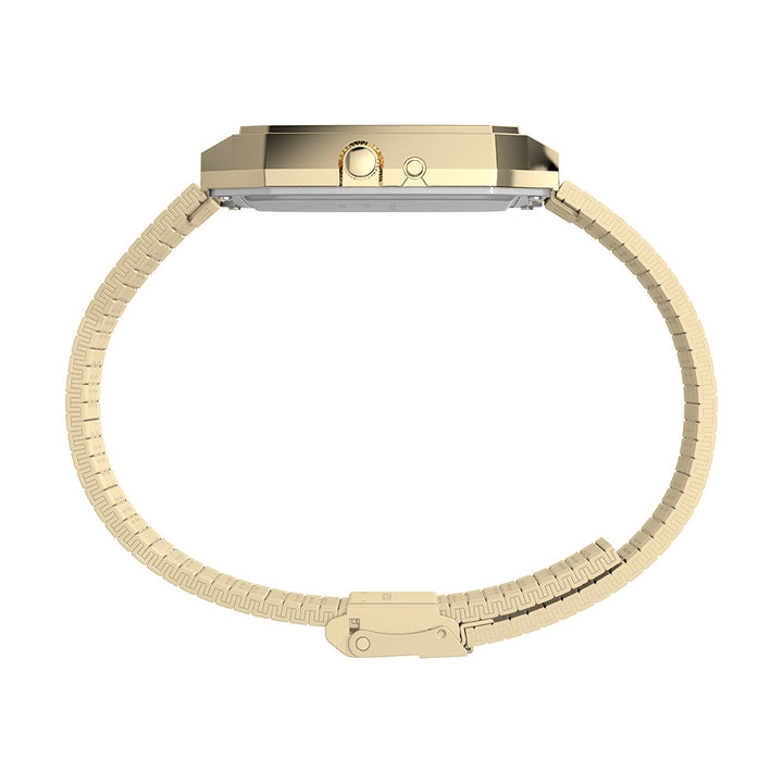 Q Timex Reissue Anadigi 33mm Stainless Steel Band