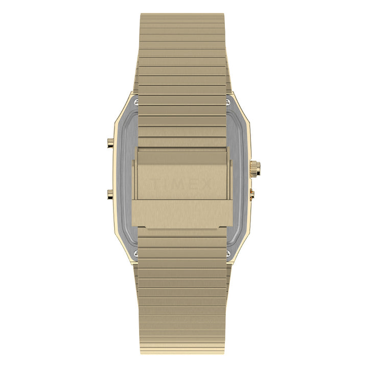 Q Timex Reissue Anadigi 33mm Stainless Steel Band