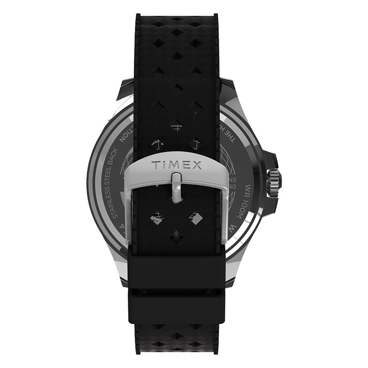 Harborside Coast Date 43mm Rubber Band