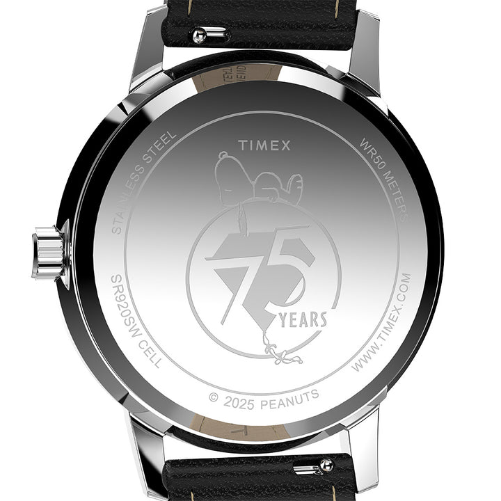 Timex X Peanuts® Marlin® 75Th Anniversary Edition 3-Hand 38mm Leather Band
