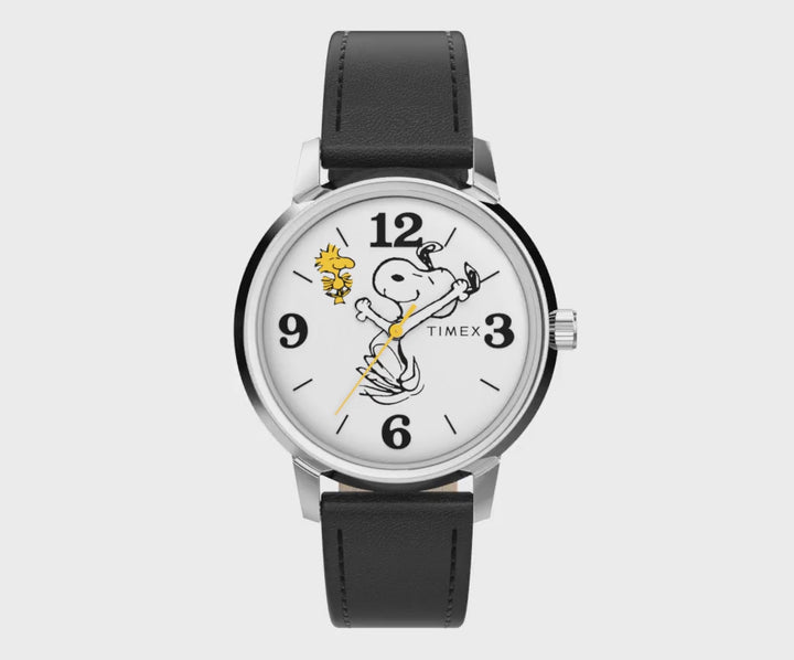 Timex X Peanuts® Marlin® 75Th Anniversary Edition 3-Hand 38mm Leather Band