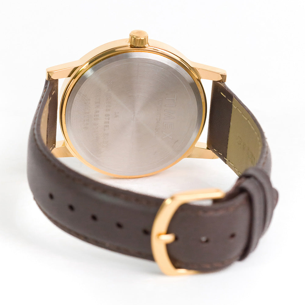 T1-2 Series 3-Hand 38mm Leather Band