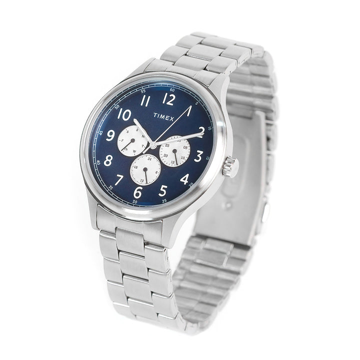 Discoverer Multifunction 43mm Stainless Steel Band