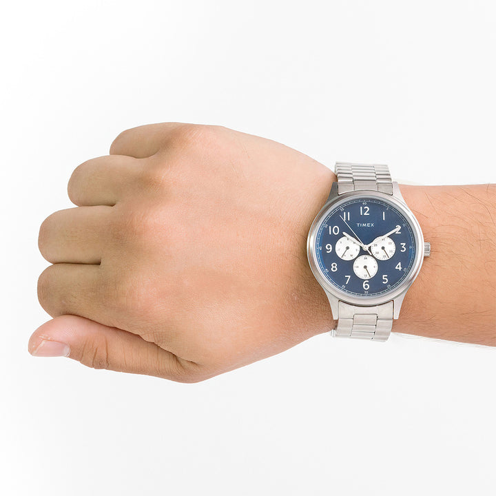 Discoverer Multifunction 43mm Stainless Steel Band
