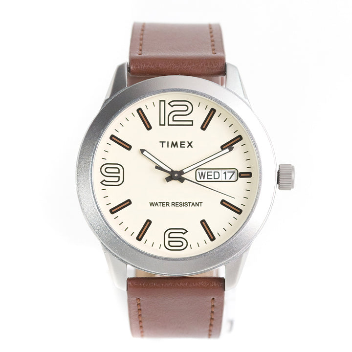 Preston Day-Date 45mm Leather Band