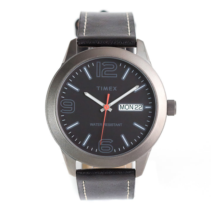 Preston Day-Date 45mm Leather Band