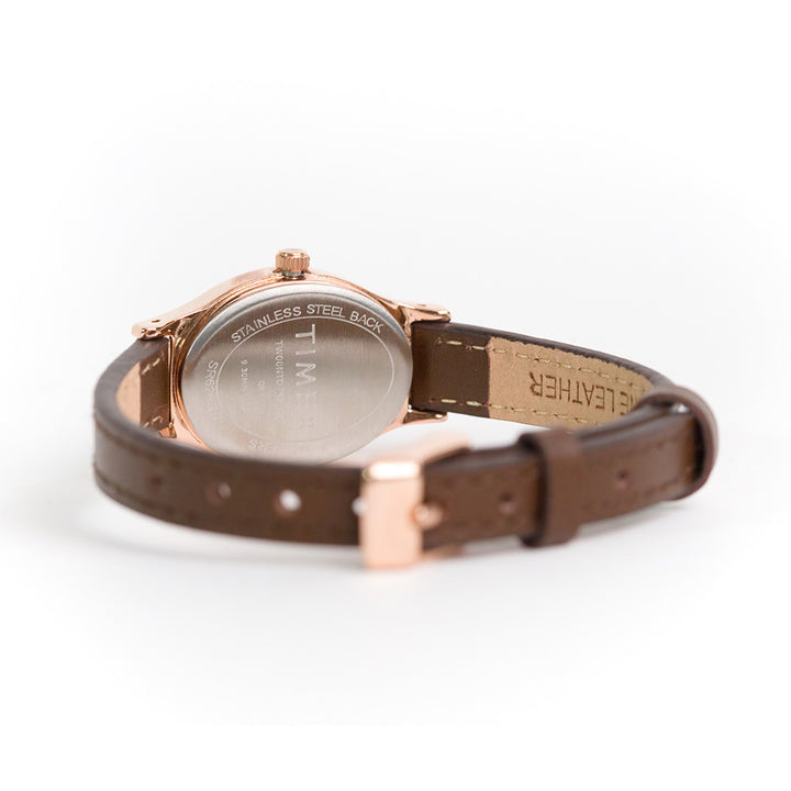 Madison 3-Hand 22mm Leather Band