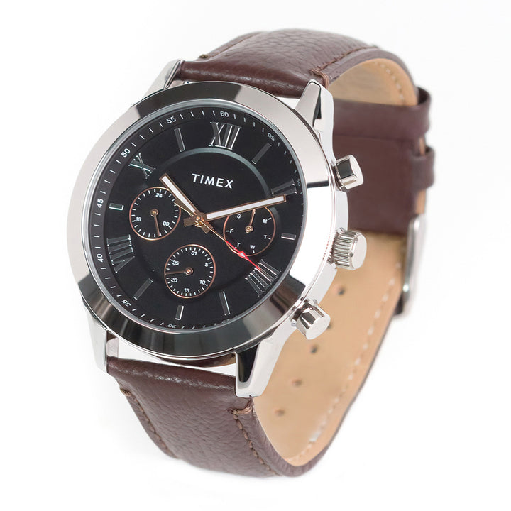 Thompson Multifunction 45mm Leather Band
