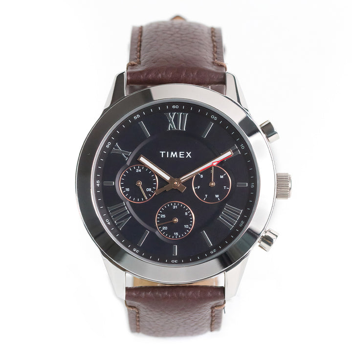 Thompson Multifunction 45mm Leather Band