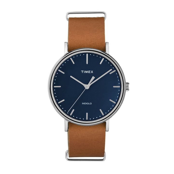 Fairfield 3-Hand 41mm Leather Band