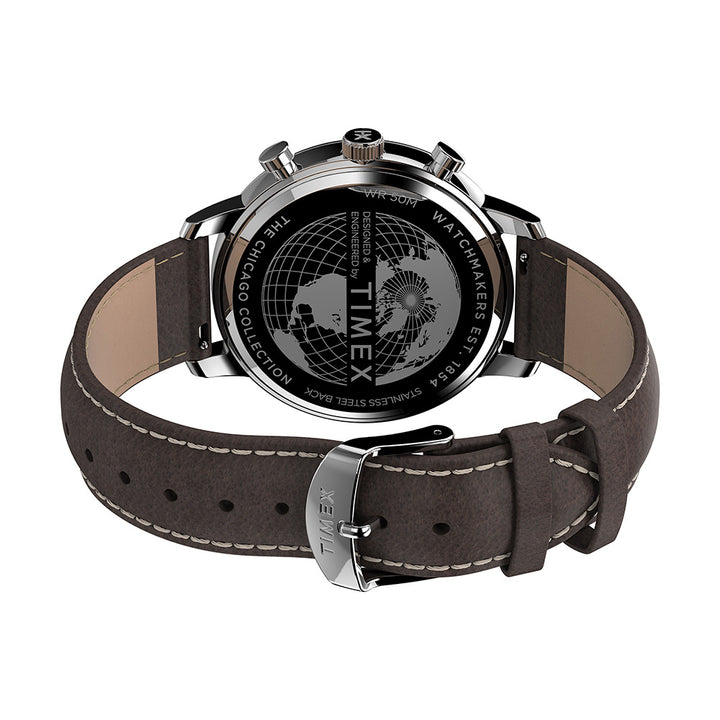 Chicago Chronograph 45mm Leather Band