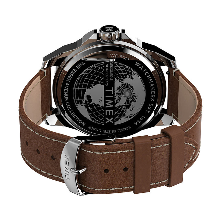 Essex Avenue 3-Hand 44mm Leather Band