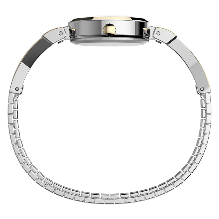 Fashion Stretch Bangle Date 21mm Stainless Steel Band