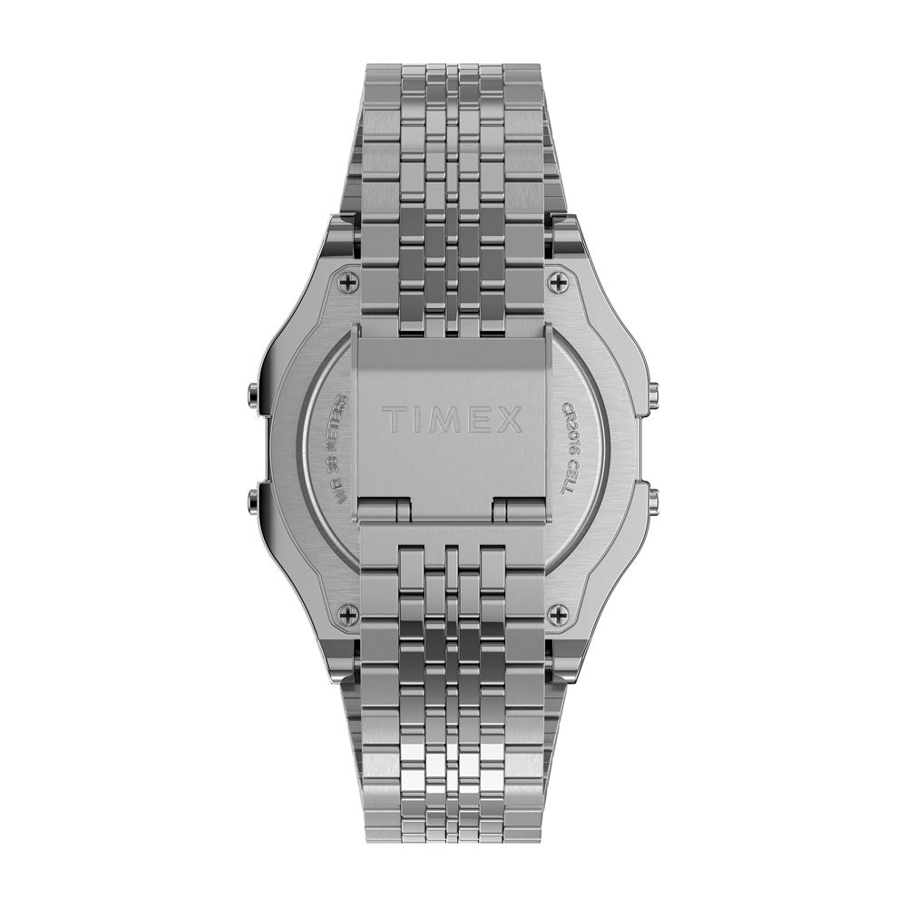 T80  Digital 34mm Stainless Steel Band