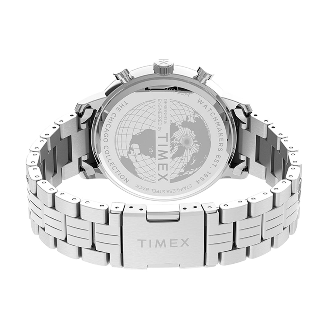 Chicago Chronograph 45mm Stainless Steel Band