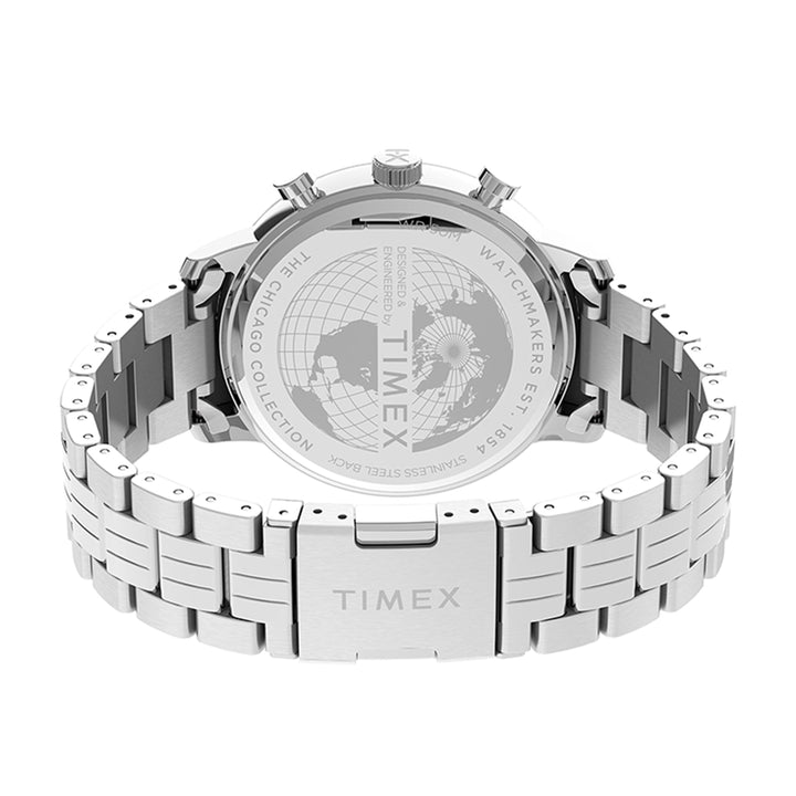 Chicago Chronograph 45mm Stainless Steel Band