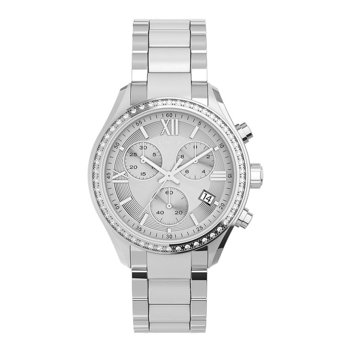 Ladies Chrono Chronograph 38mm Metal Band