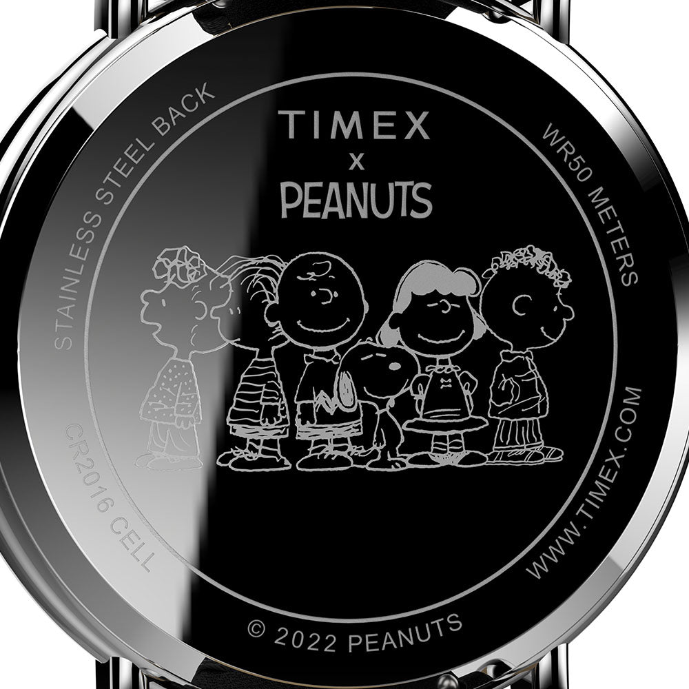 Standard x Peanuts 3-Hand 40mm Leather Band