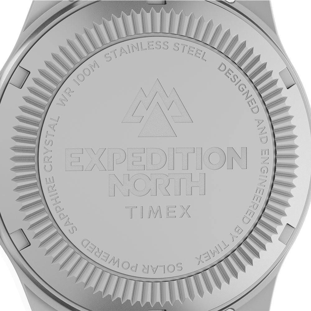 Expedition North Field Solar Date 41mm Leather Band