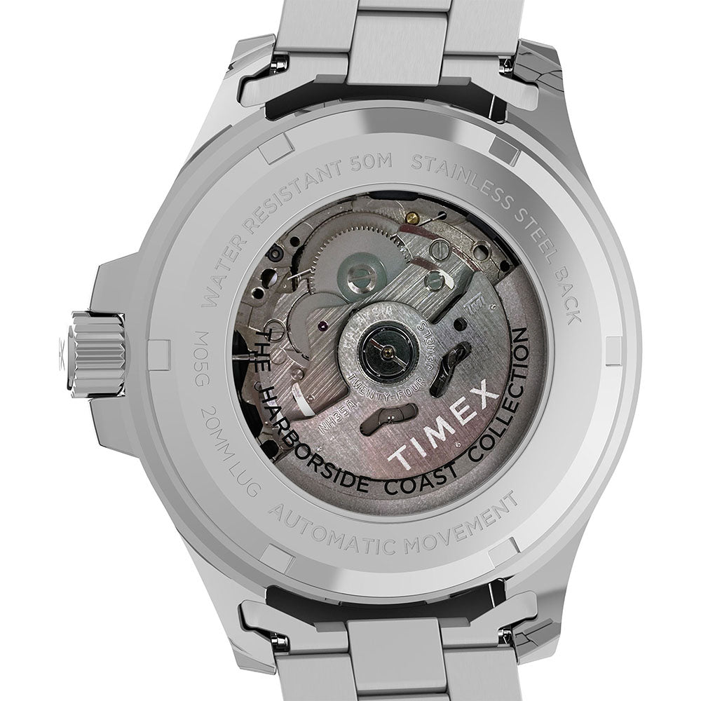 Harborside Coast Automatic Date 43mm Stainless Steel Band