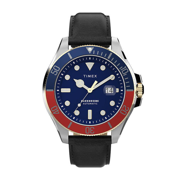 Harborside Coast Automatic Date 43mm Leather Band