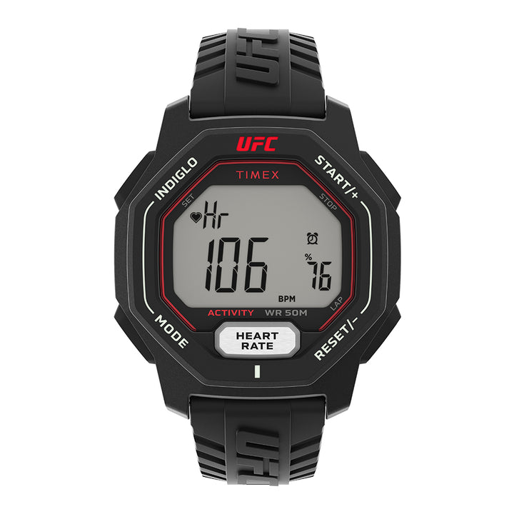 Timex Ufc Spark Digital 46mm Resin Band