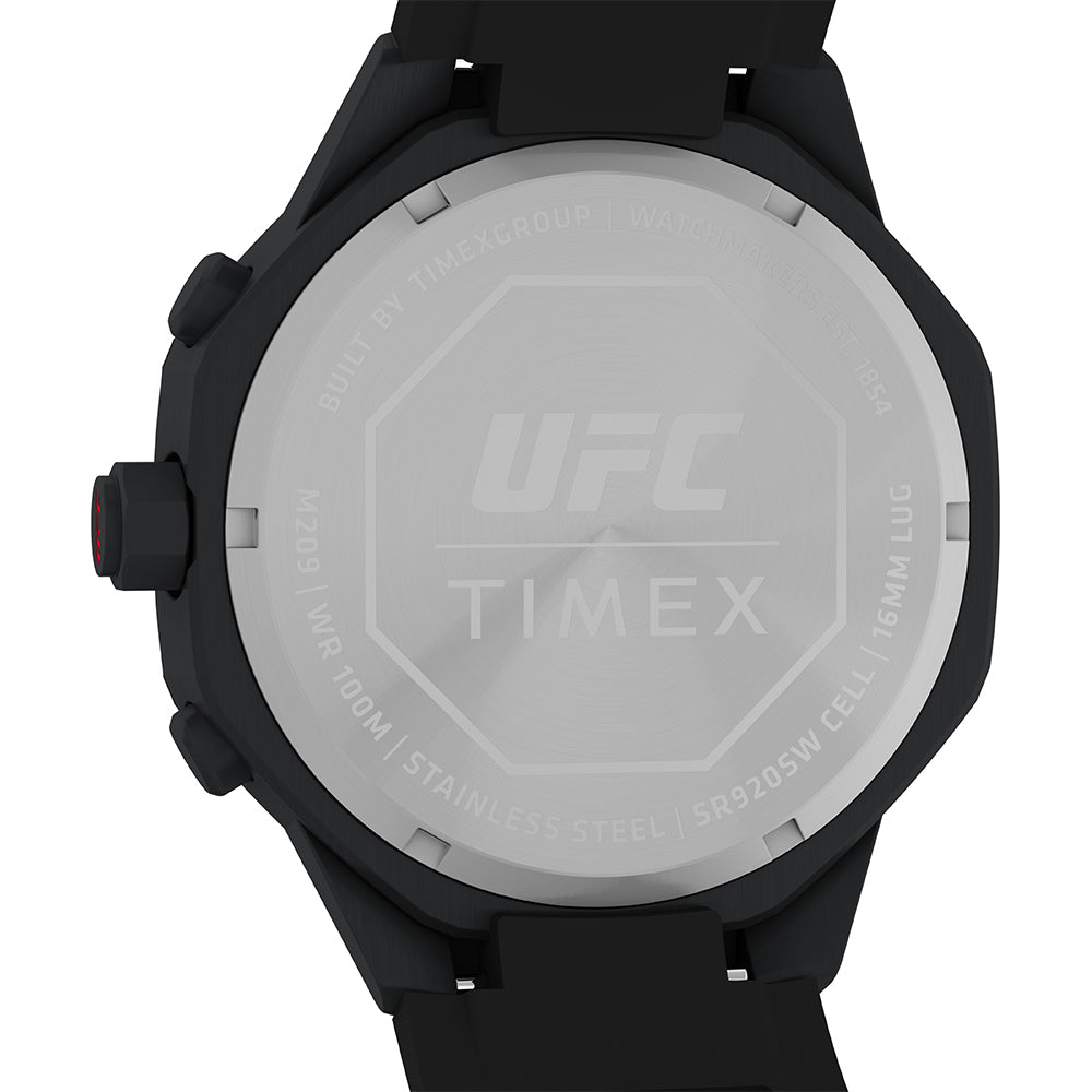 Timex Ufc King Multifunction 45mm Rubber Band