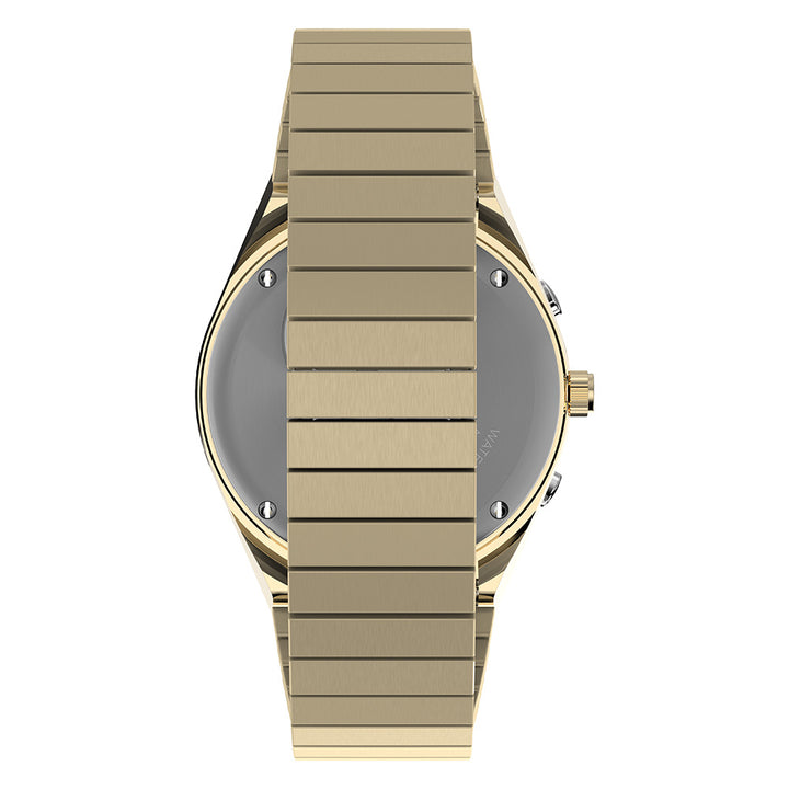 Q Timex 3-Hand 36mm Stainless Steel Band