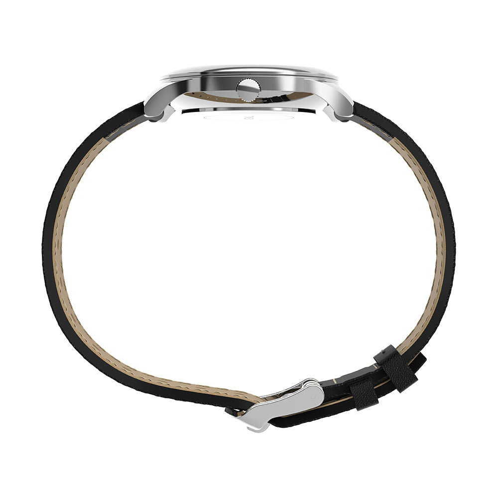 Modern Easy Reader 3-Hand 32mm Leather Band