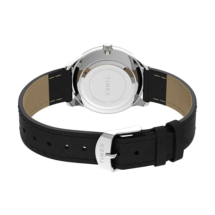 Modern Easy Reader 3-Hand 32mm Leather Band