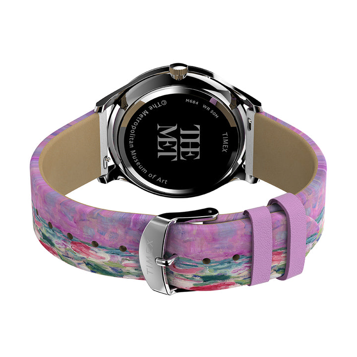 The Met Klimt 3-Hand 40mm Leather Band