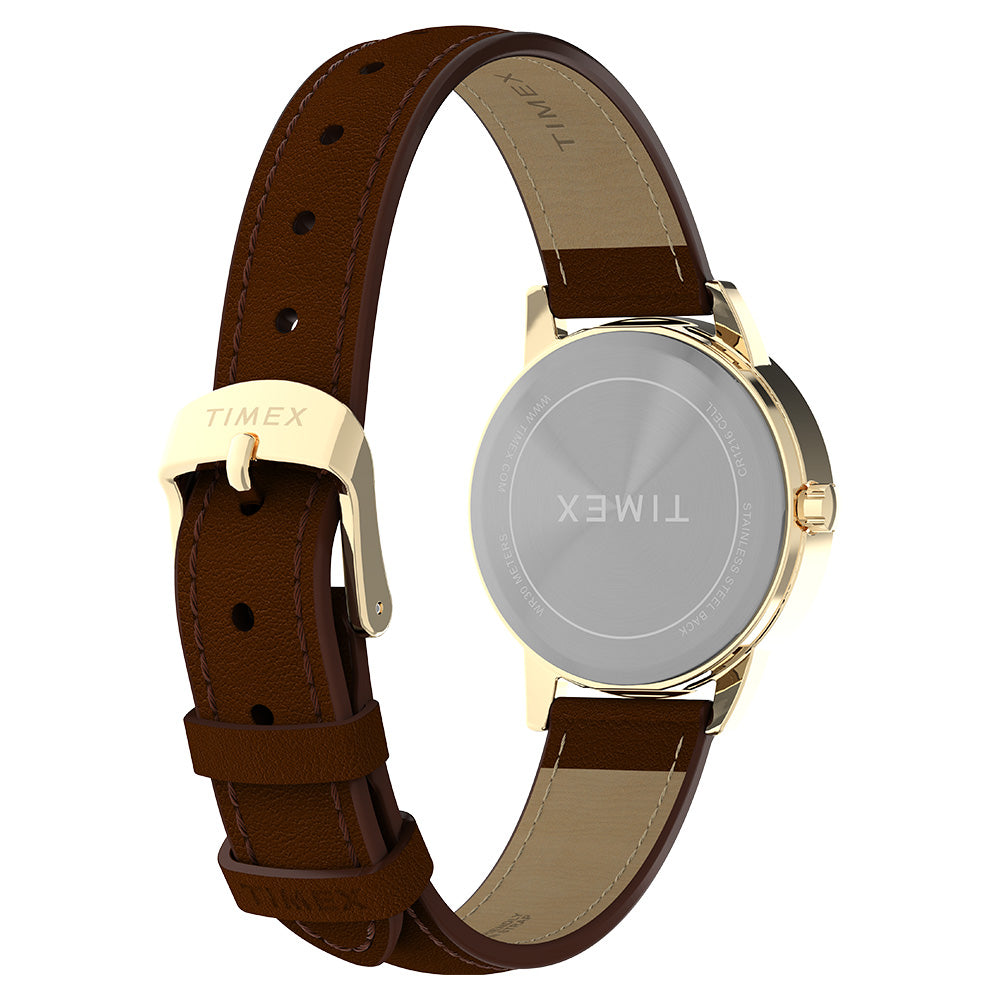 Easy Reader 3-Hand 30mm Leather Band