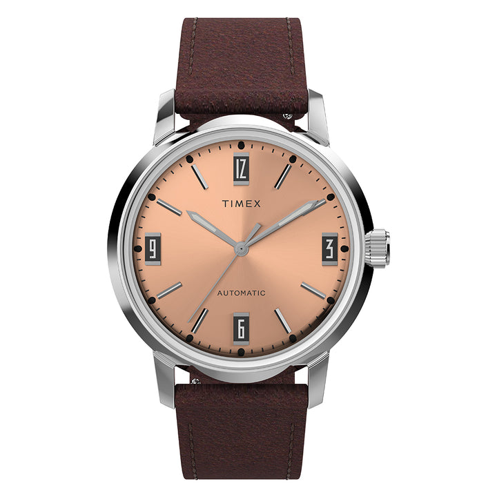 Marlin 3-Hand 40mm Leather Band