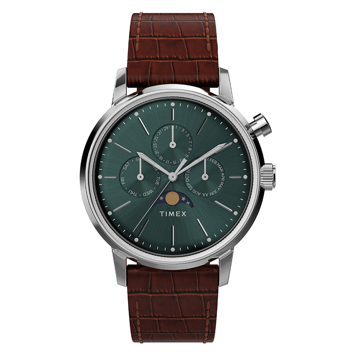 Marlin Multifunction 40mm Leather Band