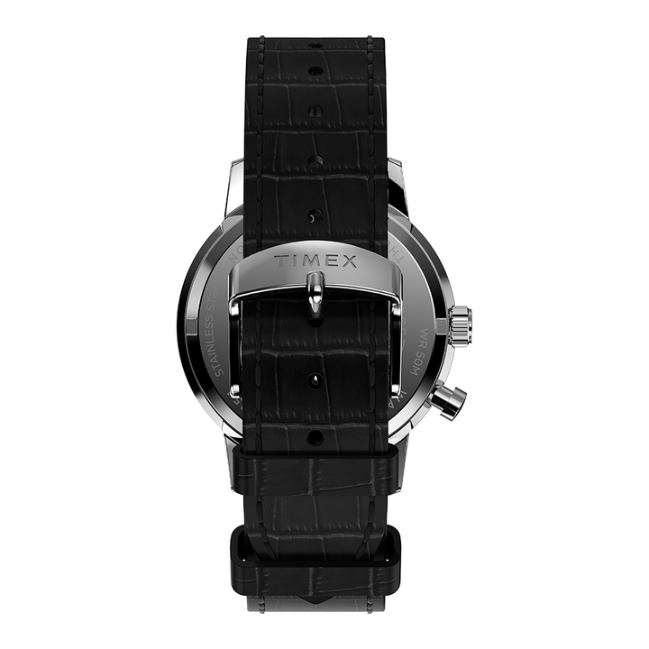 Marlin Moon Phase Multifunction 40mm Leather Band