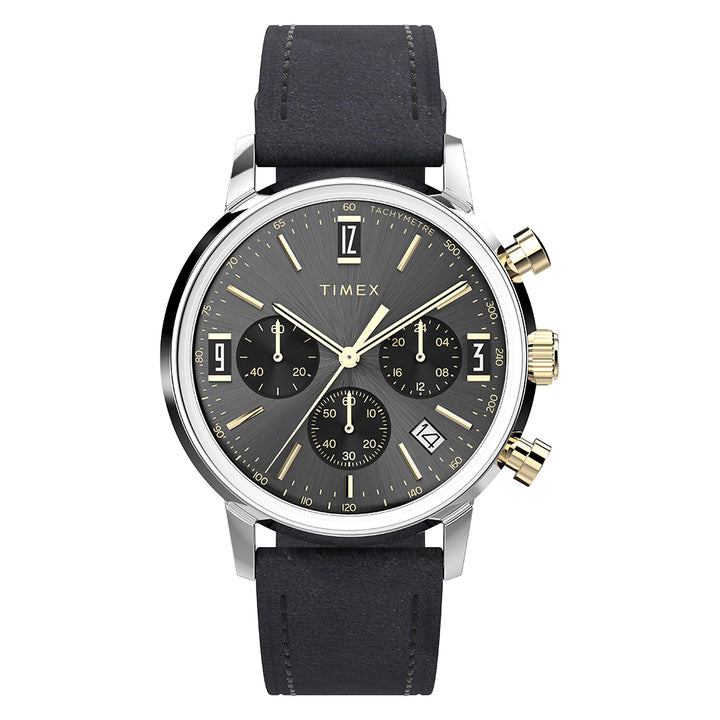 Marlin Quartz Chronograph 40mm Leather Band