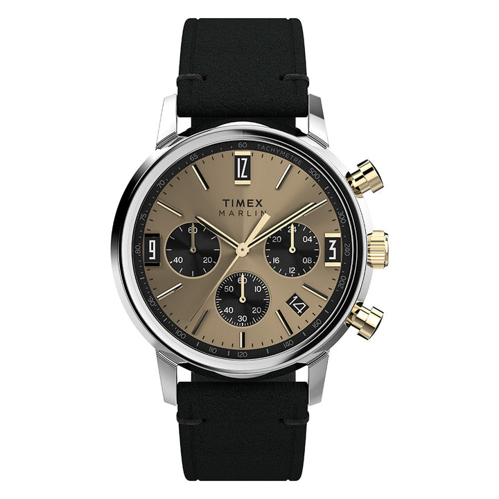 Marlin Quartz Chronograph 40mm Leather Band