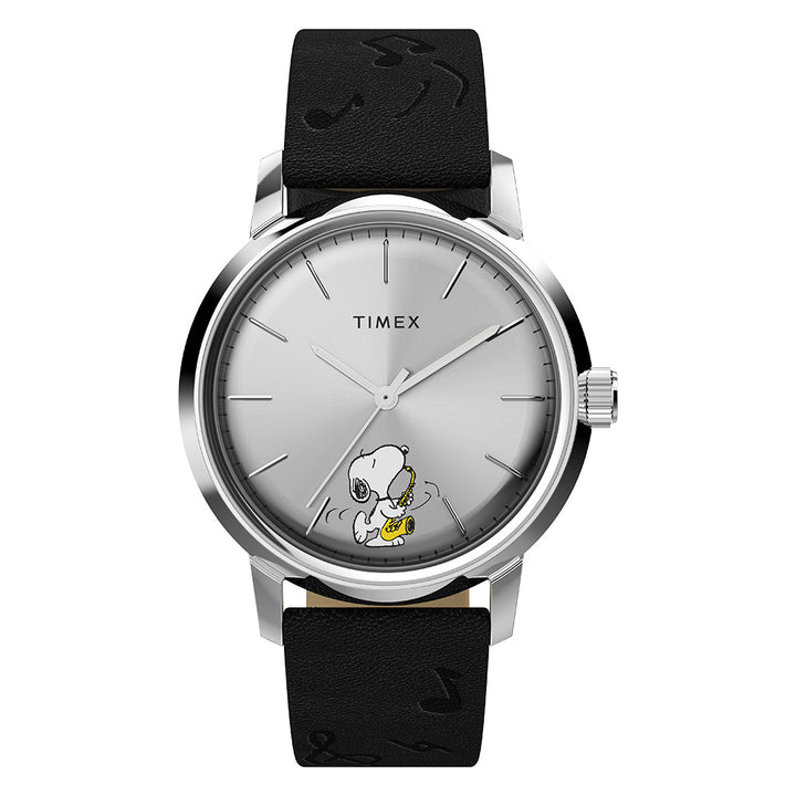 Marlin X Peanuts Automatic 40mm Leather Band