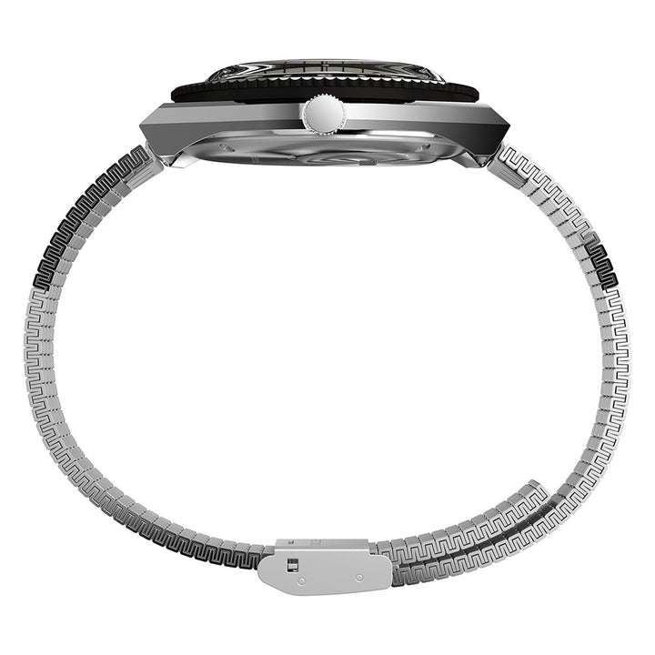 Q Timex Seconde 3-Hand 38mm Stainless Steel Band