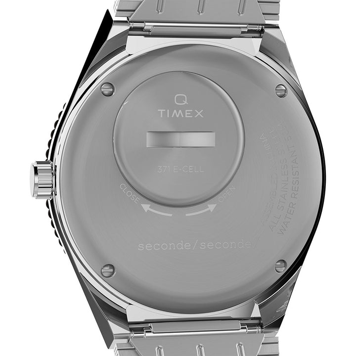 Q Timex Seconde 3-Hand 38mm Stainless Steel Band