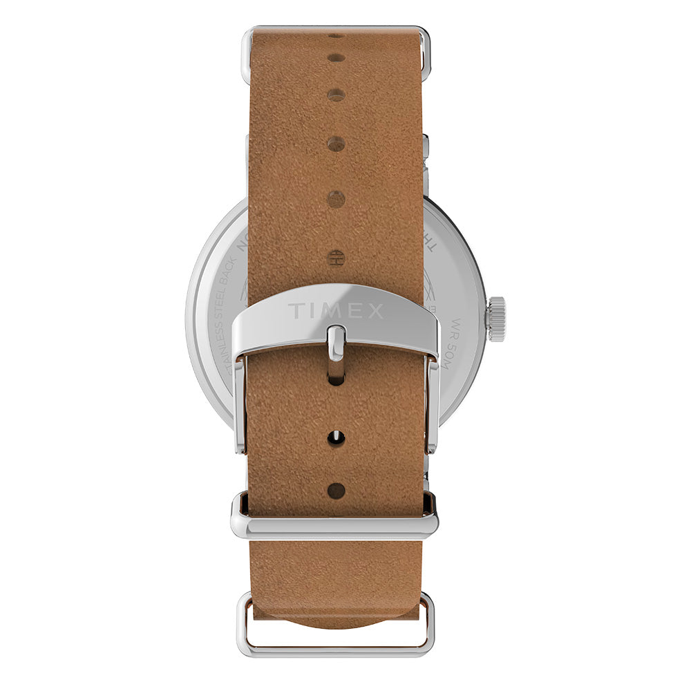 Weekender Date 40mm Leather Band