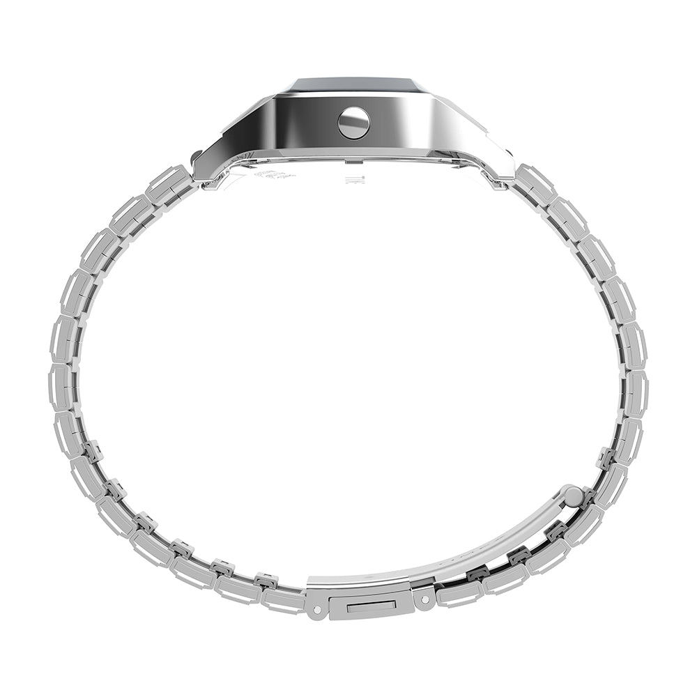 Q Timex Reissue Digital 38mm Stainless Steel Band