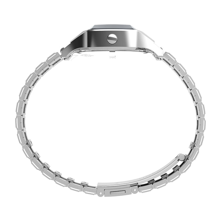 Q Timex Reissue Digital 38mm Stainless Steel Band