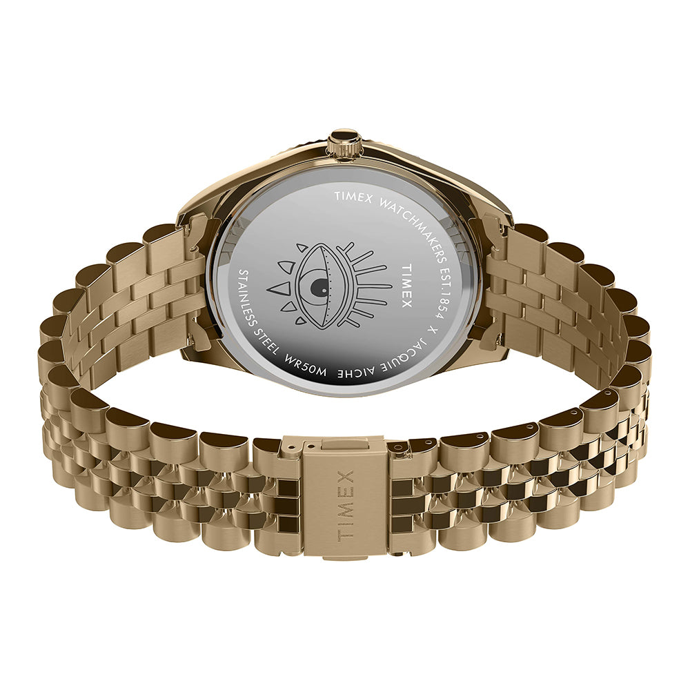 Timex Legacy x Jacquie Aiche 3-Hand 36mm Stainless Steel Band