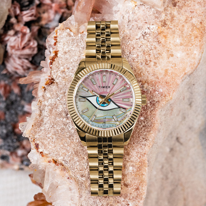 Timex Legacy x Jacquie Aiche 3-Hand 36mm Stainless Steel Band