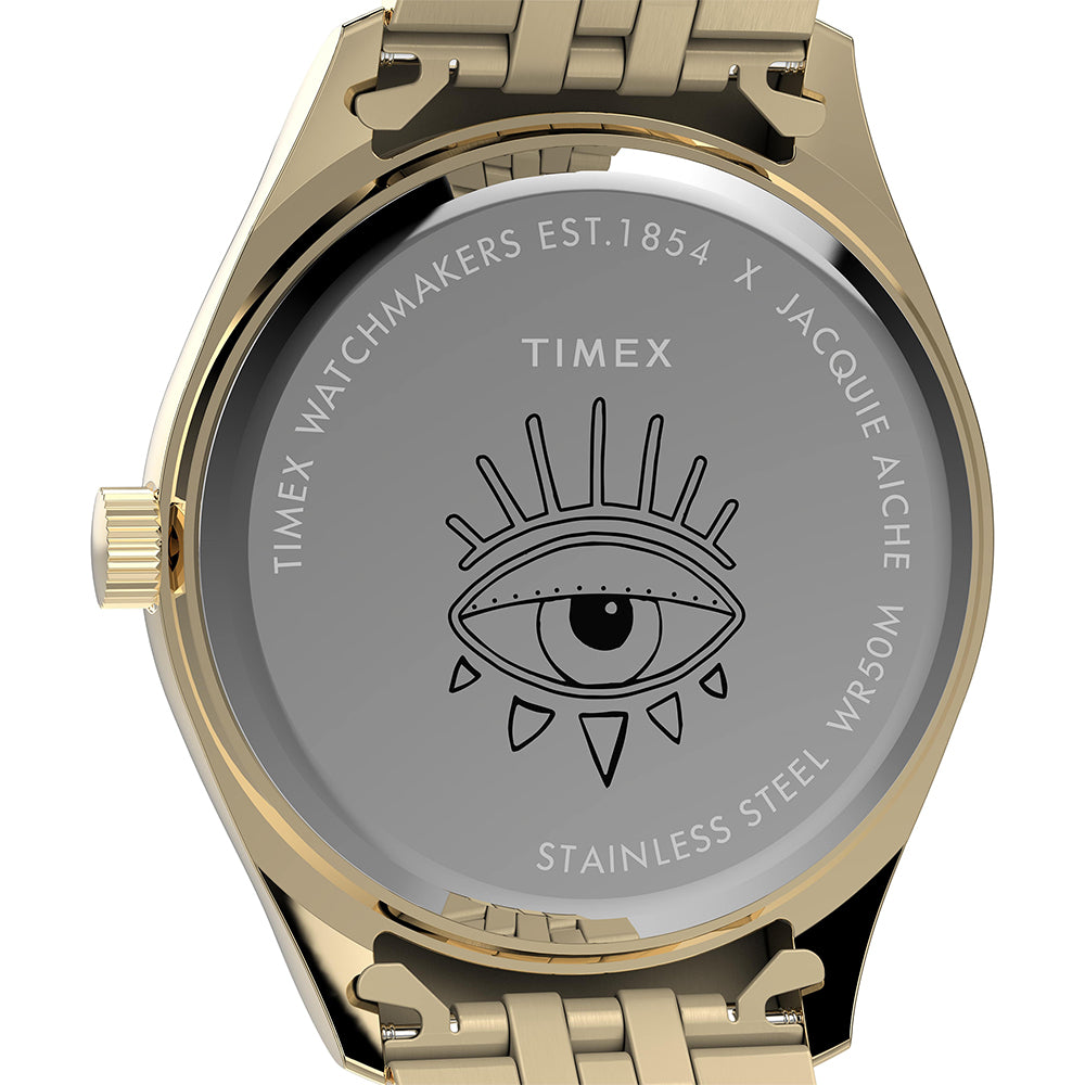 Timex Legacy x Jacquie Aiche 3-Hand 36mm Stainless Steel Band