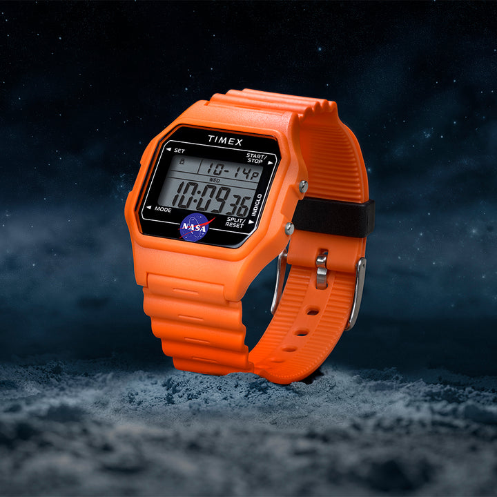 Timex x NASA Artemis Digital 36mm Resin Band