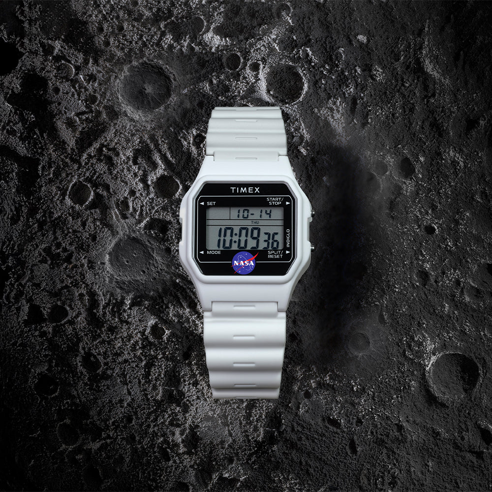 Timex x NASA Artemis Digital 36mm Resin Band