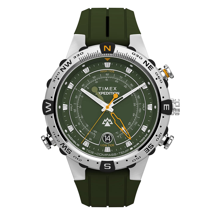Expedition Tide-Temp-Compass 45mm Silicone Band